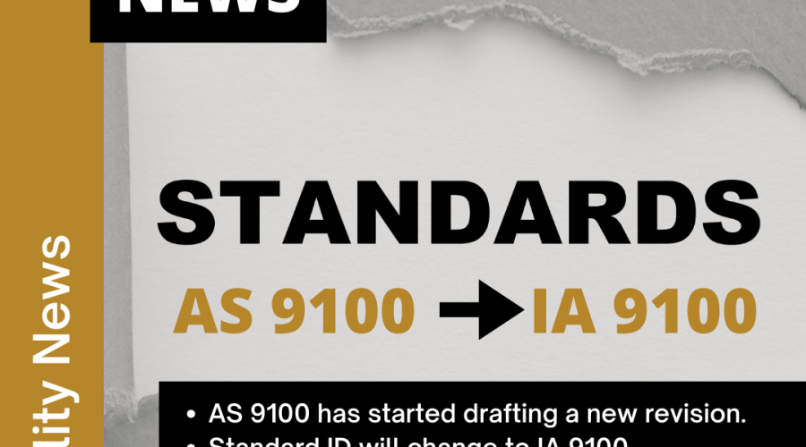 AS9100 changes to IA9100